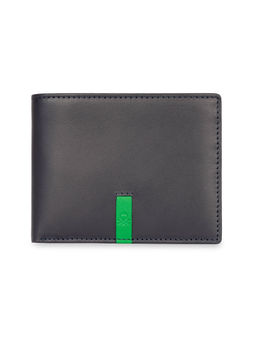 United Colors of Benetton - Men Rfid Protected Derwent Slimfold Wallet - Navy Blue