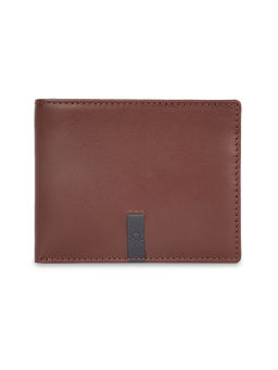 United Colors of Benetton - Men Rfid Protected Derwent Global Coin Wallet - Brown