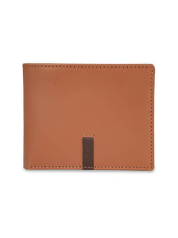 United Colors of Benetton - Men Rfid Protected Derwent Slimfold Wallet - Tan