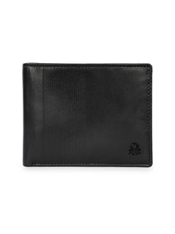 United Colors of Benetton - Men Rfid Protected Horgen Slimfold Wallet - Black