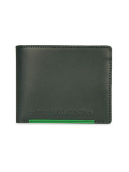 United Colors of Benetton - Men Rfid Protected Kloten Global Coin Wallet - Forest Green