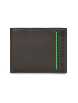 United Colors of Benetton - Men Rfid Protected Nyon Global Coin Wallet - Black