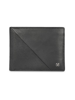 United Colors of Benetton - Men Rfid Protected Dragley Passcase Wallet - Black