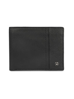 United Colors of Benetton - Men Rfid Protected Asbetos Global Coin Wallet - Black
