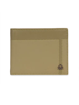 United Colors of Benetton - Men Rfid Protected Carrook Global Coin Wallet - Olive