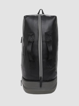 Spykar - Unisex Solid Black Duffle Bag