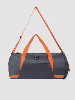 Spykar - Unisex Solid Grey Duffle Bag