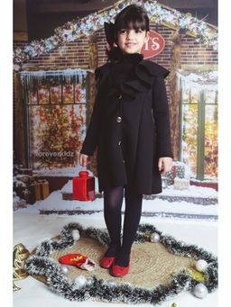 Foreverkidz - Black Diva Coat Dress