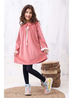 Foreverkidz - Velvet Peter Pan Tunic Dress