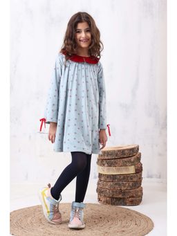 Foreverkidz - Mini Hearts Peter Pan Tunic Dress