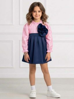 Foreverkidz - Blueberry Pink Pop Dress