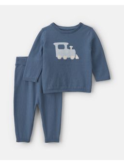 Carter's - Baby Boy Train Long Sleeve T-Shirt And Pant