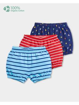 Carter's - Baby Boy Cotton Blommers (Pack Of 3)