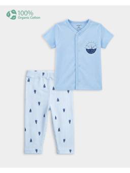 Carter's - Baby Boy Cotton Sea Print T-Shirt And Pant