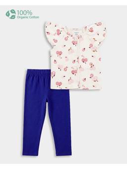 Carter's - Baby Girl Cotton Fruit Print Shirt And Pant