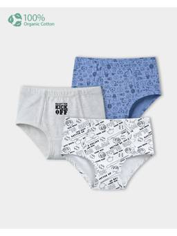 Carter's - Boy Multi-Color Cotton Brief (Pack Of 3)