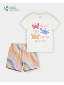 Carter's - Toddler Girl Cotton Crab Print T-Shirt And Shorts