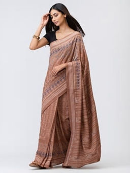 Fabindia - Cotton Ikat Weave Sari