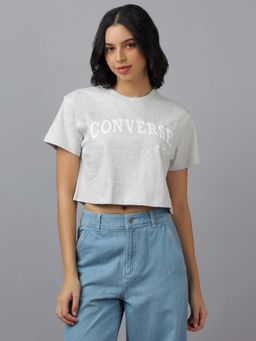 Converse - Women Cropped Collegiate Cropped T-Shirt