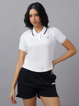 Converse - Women Slim Polo Top