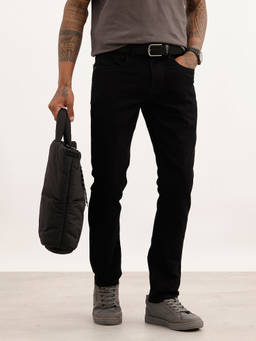 WROGN - Black Solid/Plain No Fade Jeans