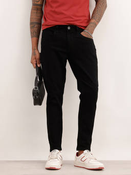 WROGN - Black Solid/Plain No Fade Jeans