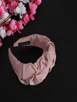 JEWELZ - Fabric Solid Colour Textured Hairband for Women