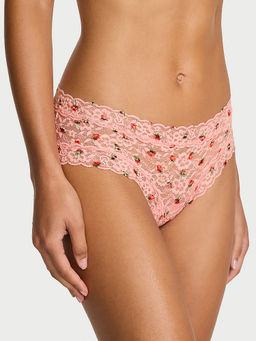 Victoria's Secret - Peach Self Design Polyamide Regular Brief