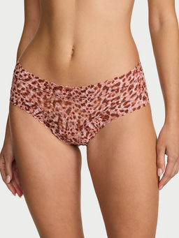 Victoria's Secret - Brown Animal Print Polyamide Regular Brief