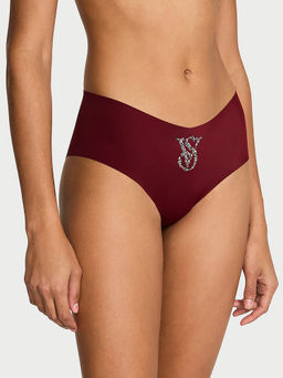 Victoria's Secret - Red Solid Polyamide Regular Brief