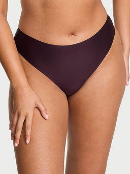 Victoria's Secret - Purple Solid Polyamide Regular Thong Panty