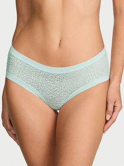 Victoria's Secret - Green Self Design Polyamide Regular Brief