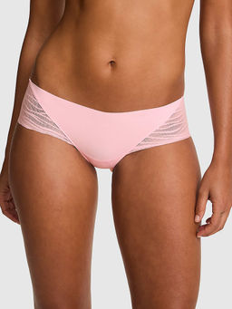 Victoria's Secret - Pink Self Design Polyamide Regular Brief