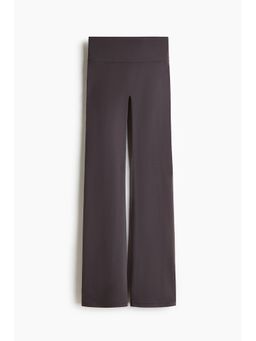 H&M - Women Brown Flared Yoga Leggings With Softmove