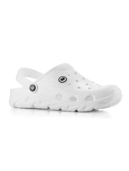 HOPPA - Men White Slip On Clogs
