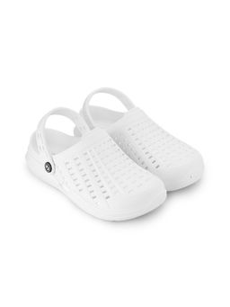 HOPPA - Men White Slip On Clogs