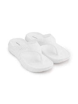 HOPPA - Men White Slip On Flipflops