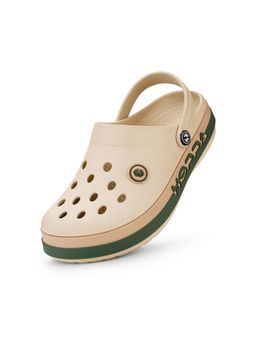HOPPA - Men Beige Slip On Clogs