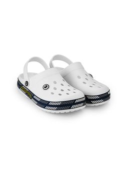 HOPPA - Men White Slip On Clogs