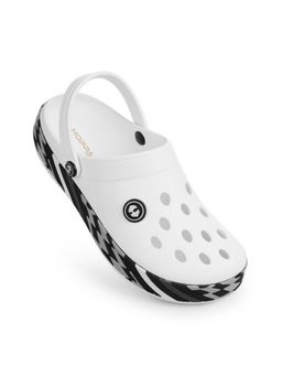 HOPPA - Men White Slip On Clogs
