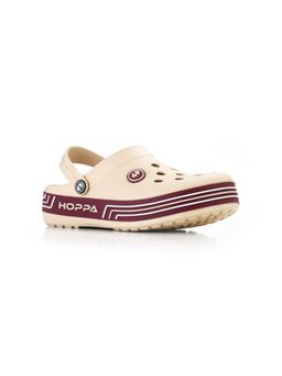HOPPA - Men Beige Slip On Clogs