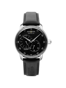 Zeppelin - New Captain's Line Date GMT Analog Dial Colour Black Men Watch - 86622