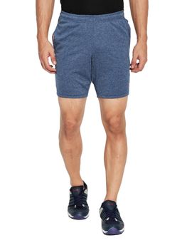 Rock.it - Men Navy Blue Regular Fit Shorts