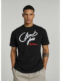 Puma - The Never Worn Ii Typography Mens Black T-Shirt