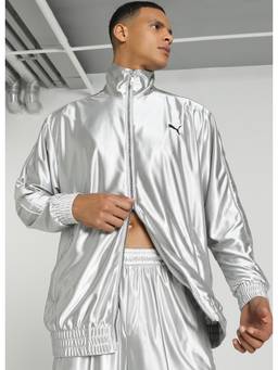Puma - T7 Metallic Unisex Grey Jacket