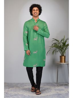 Eleven Brothers - Zebra Meadow Printed Kurta Set (Set of 2)