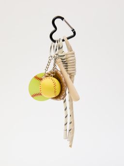 Pomelo - Baseball Keyring - Multi Color