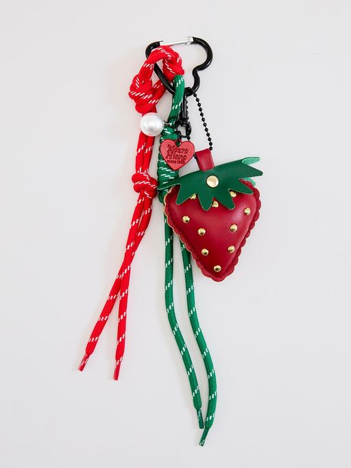 Pomelo Strawberry Keyring - Red