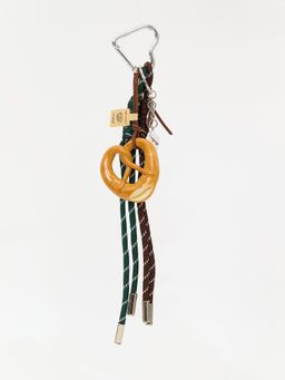 Pomelo - Pretzel Keyring - Brown