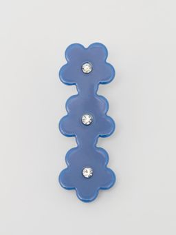 Pomelo - Floral Hair Clip - Blue
